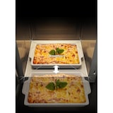 thumbnail of Horno microondas de acero inoxidable, 26 litros, 1850 W