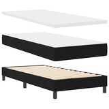 thumbnail of vidaXL Boxspringbett mit Kopfteil Schwarz 200 x 160 cm Stoff