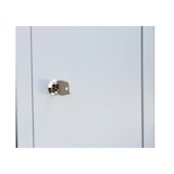 thumbnail of Lüllmann® Schließfachschrank, 4 Abteile, 12 Fächer, 1800 x 1170 x 500 mm, lichtgrau/enzianblau