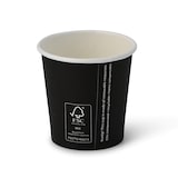 thumbnail of greenbox - Pappbecher 100 ml / 4 oz, Ø 62 mm, schwarz, 1000 St.