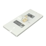 thumbnail of Licht-Erlebnisse Wandlampe Innen HAGA Up Down Design in Graphit eckig G9 230V Moderne Wandleuchte Schlafzimmer Treppenhaus Wohnzimmer, NO1/1/895