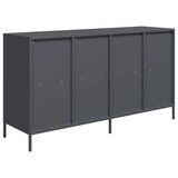 thumbnail of vidaXL Sideboard Anthrazit 135x39x73,5 cm Kaltgewalzter Stahl