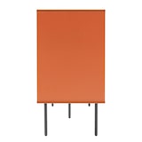 thumbnail of Buffet 2 portes et 3 tiroirs décor mélaminé 150 cm orange