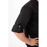 thumbnail of Chef Works® HARTFORD Kochjacke der Essential & Urban Collection - COOL VENT™, Reißverschluß, Schwarz Gr. 4XL