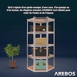 thumbnail of Scaffale Per Carichi Pesanti Ripiano Angolare 180 x 70 x 70 cm 875 kg