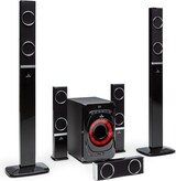 thumbnail of Areal 825 5.1 Lautsprechersystem 200 W RMS BT USB SD AUX Fernbedienung Schwarz