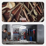 thumbnail of Muro Utensili Parete dell'officina Parete Metallica Perforata 17 Parti