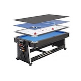 thumbnail of Multijuego giratorio 4 en 1 (Billar, Air Hockey - Ping Pong - Mesa comedor) - Devessport