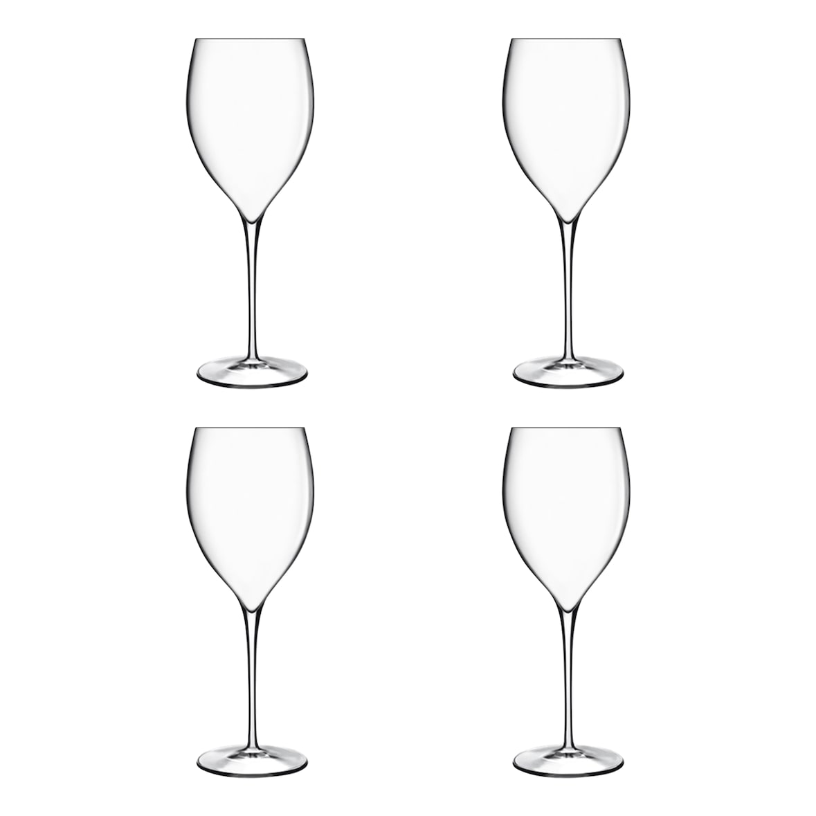 4 x  Luigi Bormioli Magnifico Gläser Rotwein Weingläser 59 cl