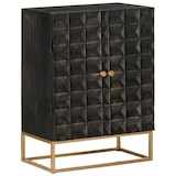 thumbnail of Helloshop26 - Buffet Sideboard Kommode Kleiderschrank Aufbewahrungsmöbel Organizer für Küche Wohnzimmer Lounge 55 x 34 x 75 cm 02_0035953