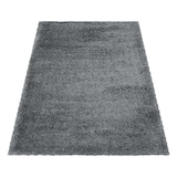 thumbnail of Teppich Hochflor Langflor Uni Kuschelig Waschbar Strapazierfähig Wohnzimmer Schlafzimmer Hellgrau 140x200 cm – SALZACH von Kadima Design