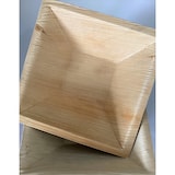 thumbnail of Palmblatt Schale quadratisch 450 ml 16 x 16 x 4,5 cm Pack (25 Stück)