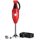 thumbnail of ESGE-Zauberstab 90212 E 120 Select, inkl. Multimesser, Schlagscheibe, Wandhalter, Stabmixer schweiz/rot, bis 10 U/Min