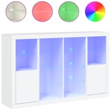 thumbnail of Helloshop26 - Buffet Sideboard Kommode Kleiderschrank Aufbewahrungsmöbel Organizer für Küche Wohnzimmer Lounge mit LED-Beleuchtung 02_0037197