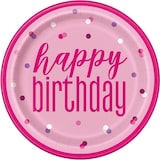 thumbnail of 16. Geburtstag Partyset Einweggeschirr rosa pink 48 tlg. Partygeschirr Teller Becher Servietten