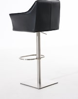 thumbnail of CHEFGASTRO Barhocker PHILADELPHIA Edelstahl HxBxT 88x64x45cm Kunstleder Schwarz Barstuhl