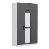 thumbnail of Armario Minar 3-235 antracita blanco 135x235x52 cm