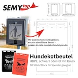 thumbnail of SemyTop Hundekotbeutel - rot - HDPE - 6000 Beutel