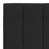 thumbnail of vidaXL Bettgestell mit LED-Leuchten Schwarz 180x200 cm Samt
