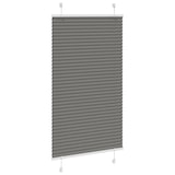 thumbnail of vidaXL Plissee Anthrazit 75x100 cm Stoffbreite 74,4 cm Polyester