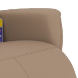 thumbnail of vidaXL Massagesessel mit Fußteil Cappuccino-Braun Kunstleder