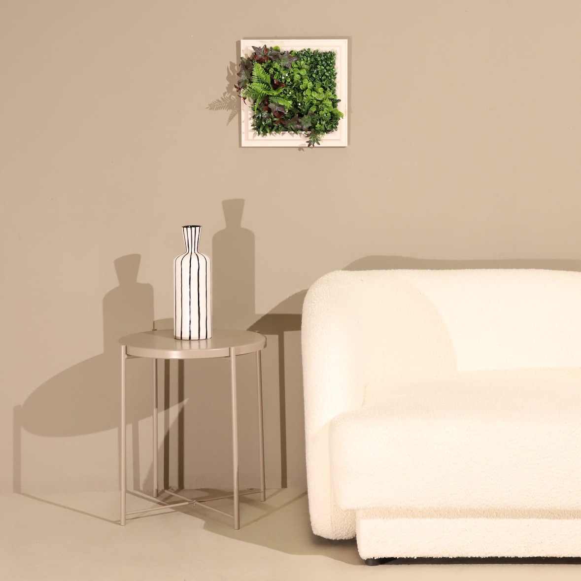 CUADRO VEGETAL ARTIFICIAL Naturing Monde ANNE - 33 x 33 cm