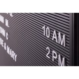 thumbnail of Bi-Office LetterBoard - Pizarra con Letras Intercambiables, Marco de Aluminio Negro, 60 x 90 cm