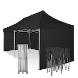 thumbnail of RAY BOT Gazebo pieghevole 4x8 blu pExa 55mm alluminio con laterali PVC 350g
