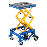 thumbnail of MSW Scherenhebebühne mit Rollen - 150 kg