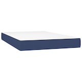 thumbnail of vidaXL Boxspringbett mit Matratze & LED Blau 120x200 cm Stoff