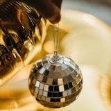 thumbnail of Spiegelkugel 5cm Mini Discokugel coole Party Disko Deko silber 12Stück