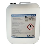 thumbnail of Entkalker flüssig 10 Liter, vielseitig anwendbar, Kaffeevollautomat, Zitronensäure 10%