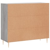 thumbnail of Helloshop26 - Buffet Sideboard Kommode Kleiderschrank Aufbewahrungsmöbel Organizer Küche Wohnzimmer Sonoma 90 x 34 x 80 cm 02_0036549