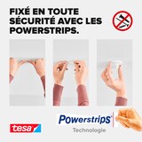 thumbnail of Lot de 3 Crochets de Plafond Auto-Adhésifs – Fixation d'Objets Décoratifs Jusqu'à 0,5 kg/Crochet – S'enlèvent sans Laisser de Traces – Blanc