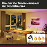 thumbnail of Paulmann Filament 230 V Smart Home Zigbee 3.0 Ampoule LED E27  3x470lm 3x6,3W RGBW+ gradable Doré 29163