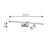 thumbnail of Paulmann Éclairage de tableau LED Mingo   3000K 810lm 230V 11W  Laiton patiné 95563