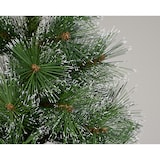 thumbnail of Tarrington House Árvore de Natal artificial com neve, plástico, Ø 112 x 180 cm, verde/branco