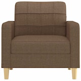 thumbnail of Fauteuil Marron 60 cm Tissu Modèle Cormovane