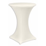 thumbnail of Stehtischhusse "NIZZA" stretch creme 80 Ø, 2-teilig