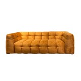 thumbnail of KAWOLA Sofa ROSARIO 3-Sitzer Velvet gold