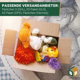 thumbnail of 500 x Faltkartons (200 x 150 x 90 mm) stabil 1-wellig Versandkarton Päckchen DHL Hermes Schachtel Box Paket braun BB-Verpackungen