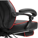 thumbnail of Poltrona gaming Tilos in similpelle nero/rosso