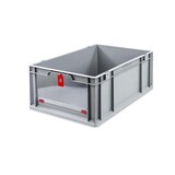 thumbnail of PROREGAL 5x Eurobox NextGen Insight Cover | HxBxT 22x40x60 | 44 Liter | Hoch/Rot | Eurobehälter, Transportbox, Transportbehälter