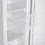 thumbnail of homeX Gefrierschrank, Tiefkühlschrank groß - 168 Liter, 4-Sterne Gefrieren, Freezer, freistehend, leise, weiß, FS1681E-W