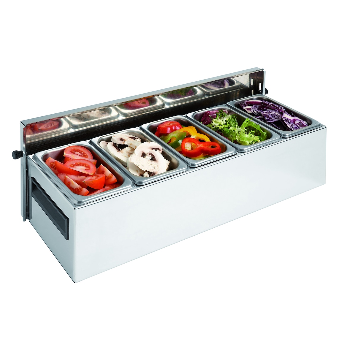Matfer Condibox inox + 5 bacs gastro GN 1/9 Matfer - 511510