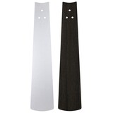 thumbnail of Ventilatore da soffitto CasaFan ECO NEO III 152 BN-WN/SI WIFI con motore cromato spazzolato/pale reversibili in wengé e argento