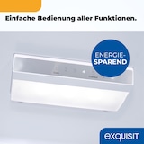 thumbnail of Exquisit Kühl-Gefrierkombination, 193 Liter, Standgerät, No-Frost, LED, leise 41 dB, 4-Sterne-Gefrieren, Umluft, kompakt, KGC195-65-NF-330E silber