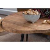 thumbnail of Industrial Style Beistelltische, 2er Set aus Holz und Metall, 60x51x60 cm und 42,5x37x42,5 cm, 30 kg/25 kg Belastbarkeit | Kadima Design