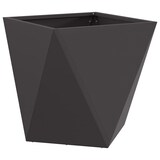 thumbnail of vidaXL Pflanzkübel 2 pcs Schwarz 50 x 50 x 50 cm Stahl