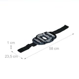 thumbnail of Relaxdays Kühlpads Knie, 4er Set, Kalt Warm Kompressen, wiederverwendbar, Gel Kühlbandage mit Klettverschluss, schwarz